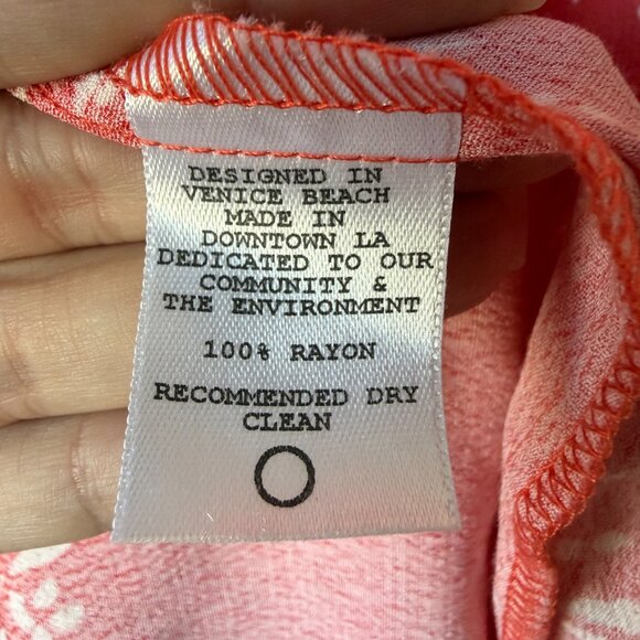 NWT Flynn Skye Bella Floral Maxi Dress in Apricot Burst Size M - Picture 7 of 7